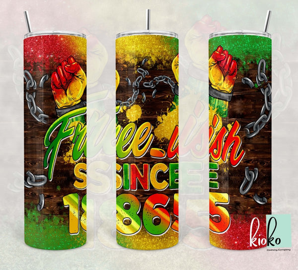 Juneteenth Freeish Tumbler - KIOKO