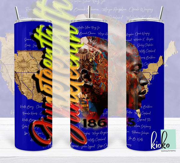Juneteenth Man Tumbler - KIOKO