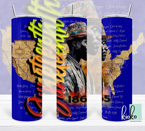 Juneteenth Man 4 Tumbler - KIOKO