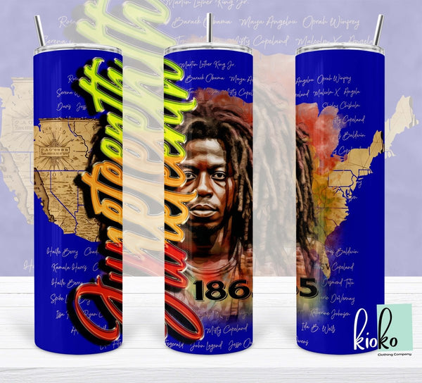 Juneteenth Man 3 Tumbler - KIOKO