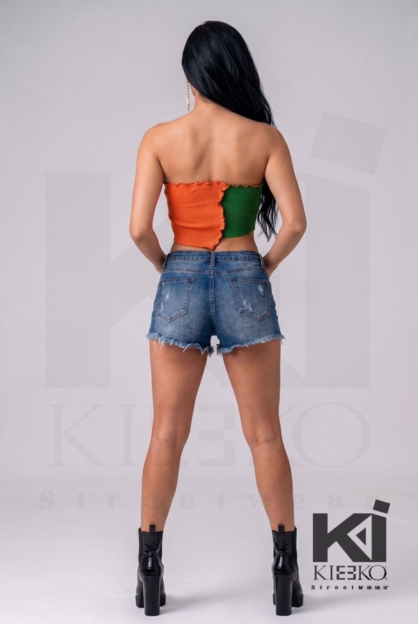 Dominica Drip Crop Top - KIOKO