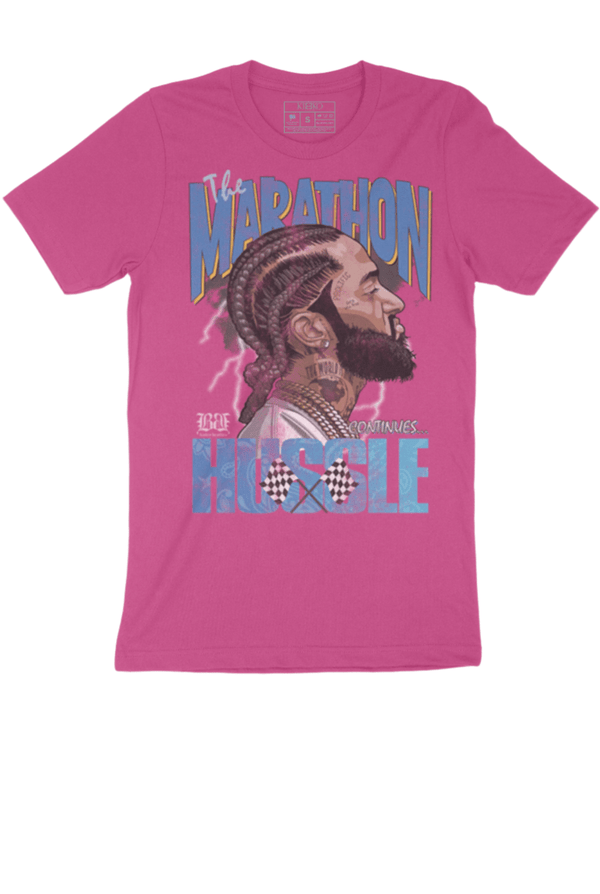 Kids' - Marathon Hussle Graphic Tee - KIOKO