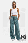 Mauved Up Acid Wash French Terry Joggers - KIOKO