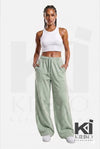 Mauved Up Acid Wash French Terry Joggers - KIOKO