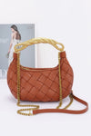 Meet Me Outside Faux Leather Shoulder Bag - KIOKO