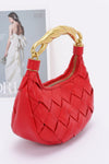 Meet Me Outside Faux Leather Shoulder Bag - KIOKO