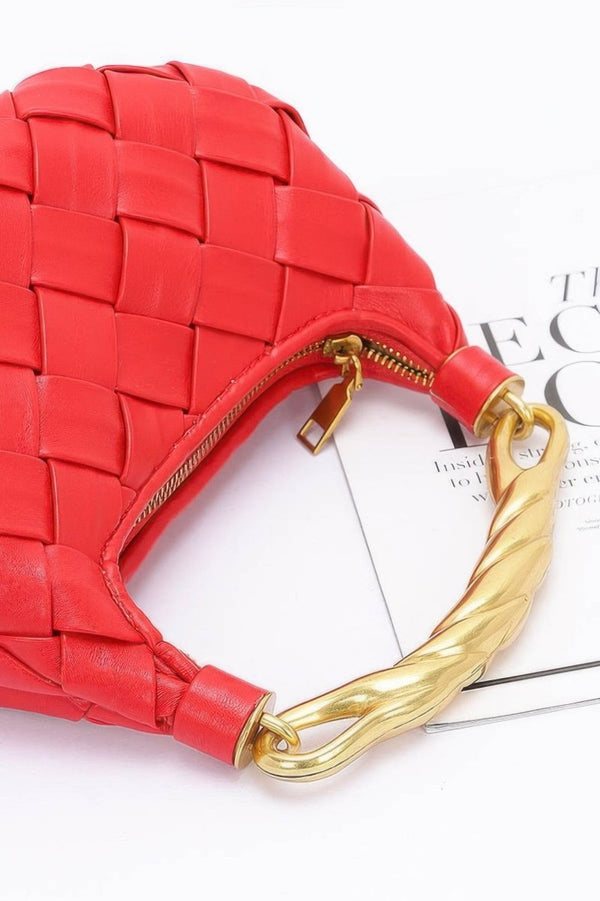 Meet Me Outside Faux Leather Shoulder Bag - KIOKO