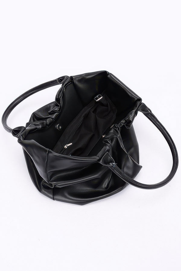 Midnight Dreams Faux Leather Tote Bag - KIOKO