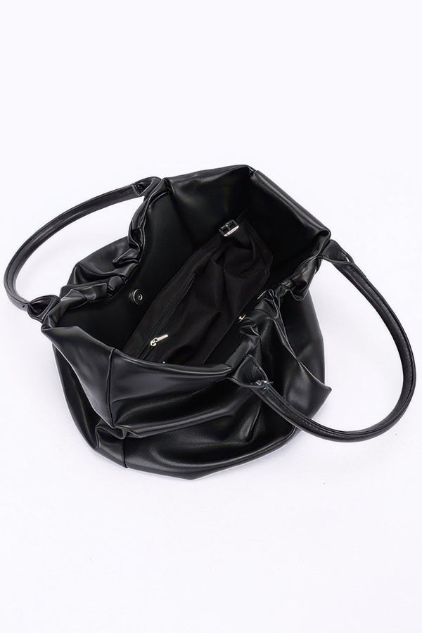 Midnight Dreams Faux Leather Tote Bag - KIOKO
