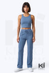 Miss Understood Ribbed Tank Top And Pant Set - KIOKO