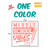 One Color Screen Print Transfers - KIOKO
