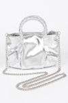 Platinum Status Top Handle Crossbody HanbBag - KIOKO