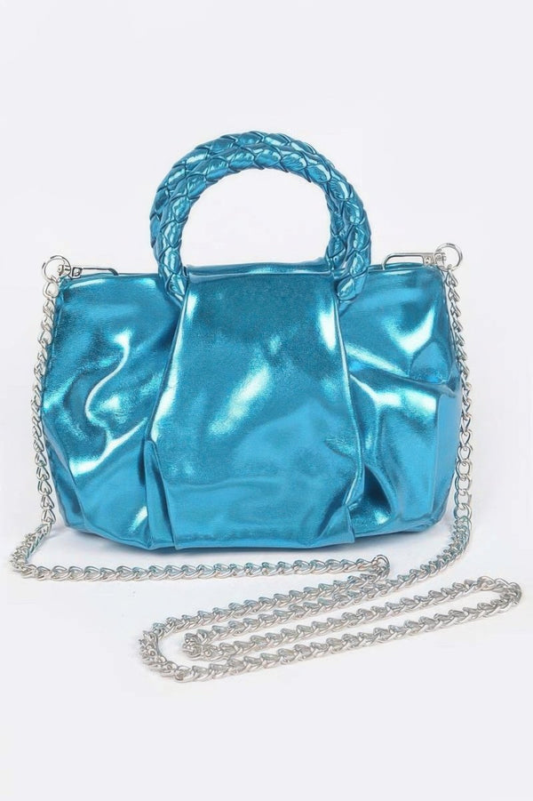 Platinum Status Top Handle Crossbody HanbBag - KIOKO