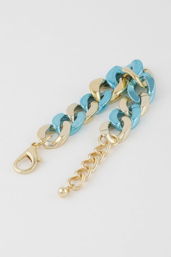 Pretty Girl Swag Two Toned Bracelet - KIOKO