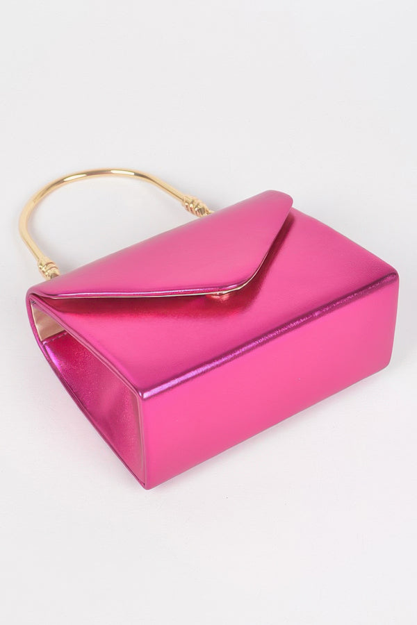 Pretty Paid Problems Metallic Crossbody Bag - KIOKO