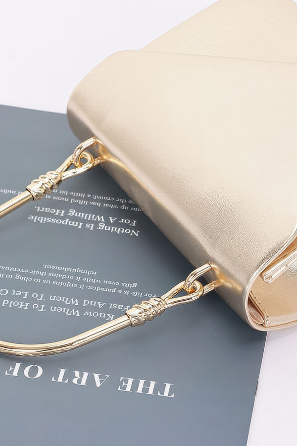 Pretty Paid Problems Metallic Crossbody Bag - KIOKO