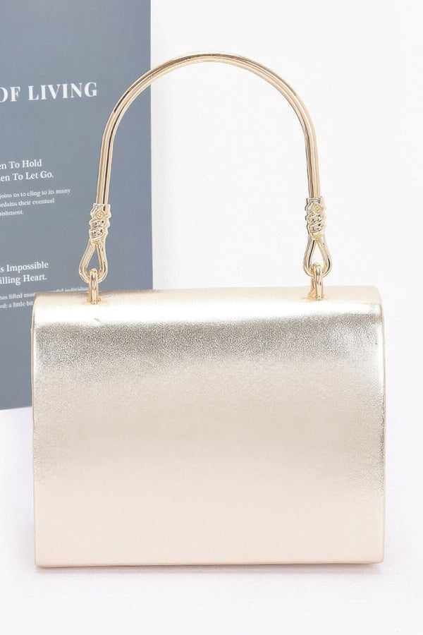 Pretty Paid Problems Metallic Crossbody Bag - KIOKO