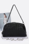 Quiet Confidence Faux Leather Shoulder Bag - KIOKO