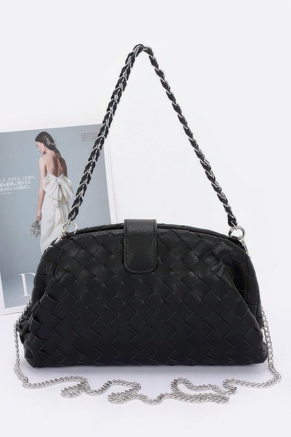 Quiet Confidence Faux Leather Shoulder Bag - KIOKO