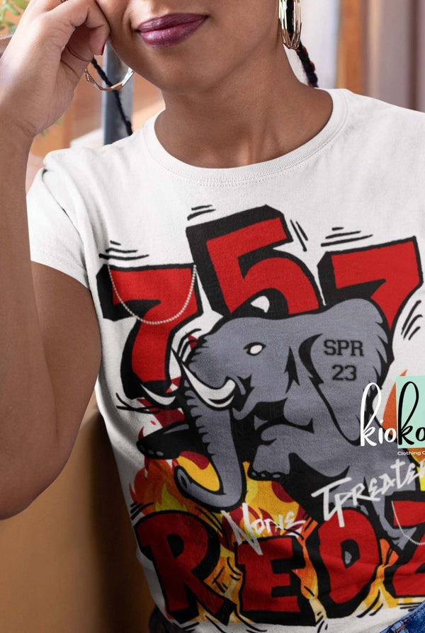 Personalized Redz Graphic Tee - KIOKO