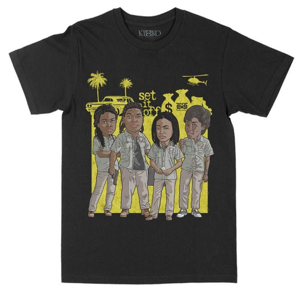 Set It Off Graphic Tee - KIOKO