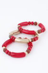 Soft Girl Stuntin Two Toned Bead Bracelet - KIOKO