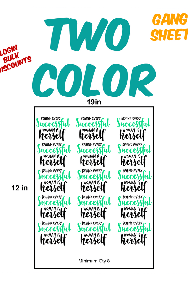 Two Color Gang Sheets - KIOKO