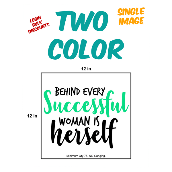 Two Color Screen Print Transfers - KIOKO