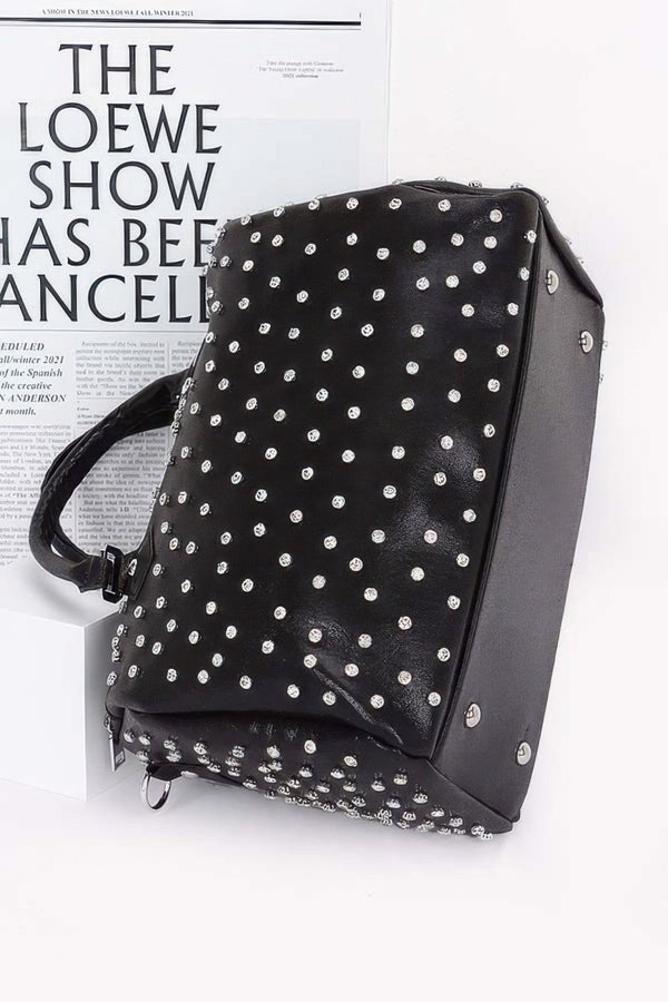 Never Check Prices Rhinestone Bowling Bag - KIOKO