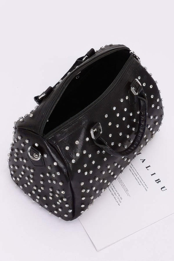 Never Check Prices Rhinestone Bowling Bag - KIOKO