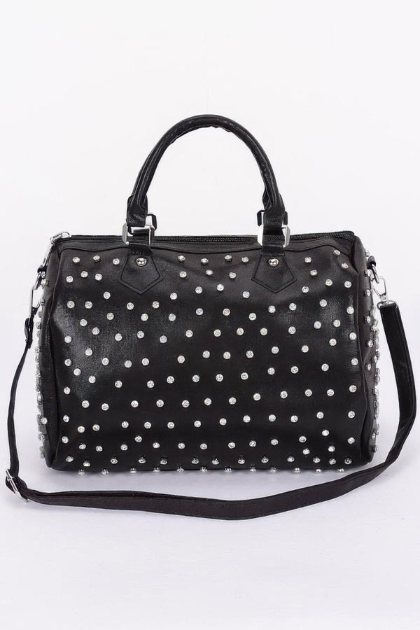 Never Check Prices Rhinestone Bowling Bag - KIOKO