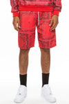 Crenshaw Paisley Bandana Shorts - KIOKO