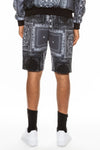 Crenshaw Paisley Bandana Shorts - KIOKO