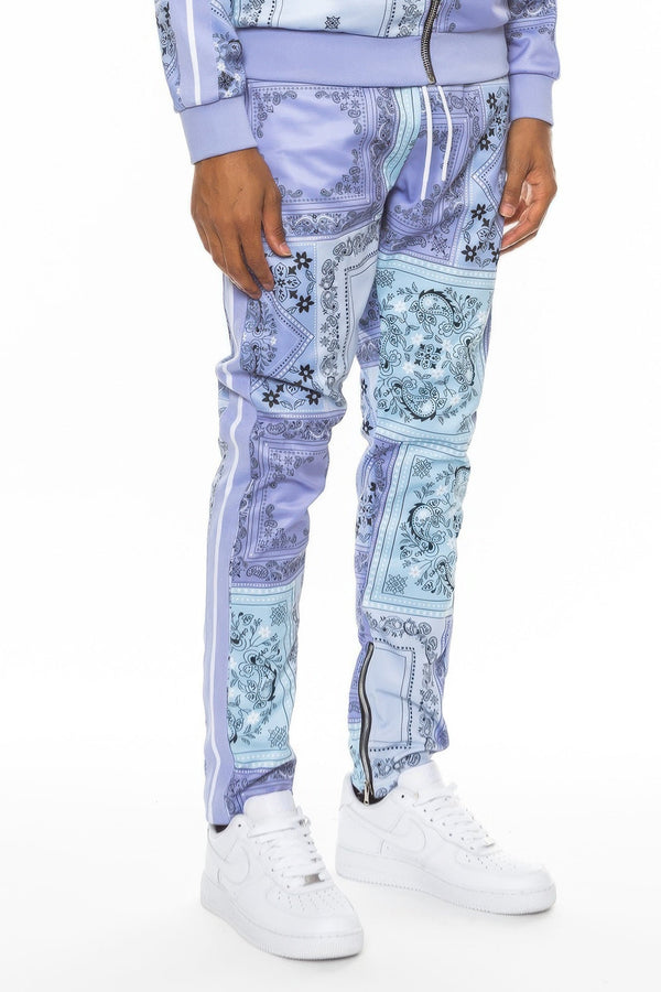 Crenshaw Paisley Bandana Track Pants - KIOKO