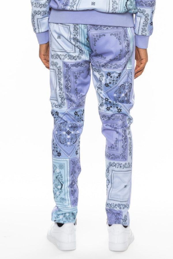 Crenshaw Paisley Bandana Track Pants - KIOKO
