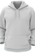 No Minimum Premium White Hoodie - KIOKO