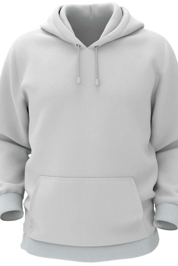 No Minimum Premium White Hoodie - KIOKO