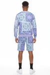 Crenshaw Paisley Bandana Shorts - KIOKO