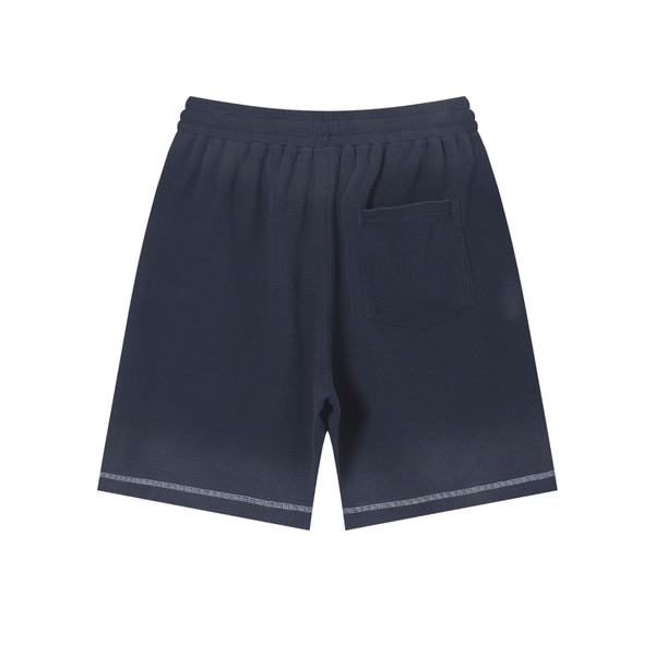 Parkside Sunfade Waffle Raw Hem Shorts - KIOKO