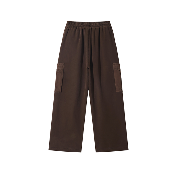 Utility Mode Sunfade Washed Fleece Cargo Joggers