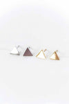 Aeliana Pyramid Stud Earrings - KIOKO