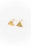 Aeliana Pyramid Stud Earrings - KIOKO