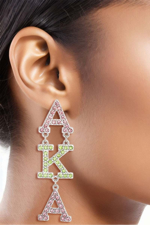 AKA Legacy Dangle Earrings - KIOKO