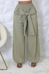 All Knotted Up Stretch Pants - KIOKO