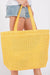 All The Vibes Crochet Straw Tote - KIOKO