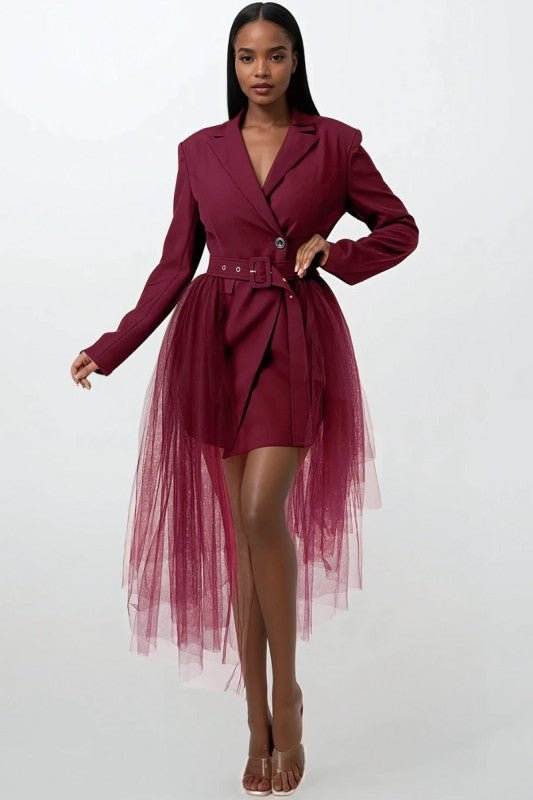 Am I The Drama Blazer Dress - KIOKO