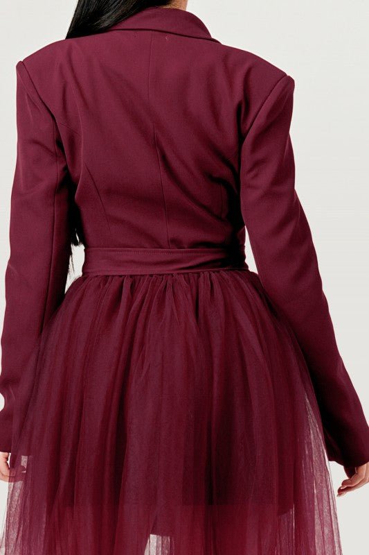 Am I The Drama Blazer Dress - KIOKO