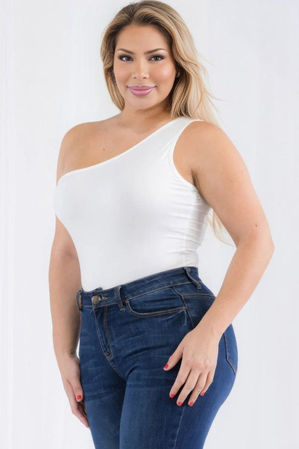 Archer One Shoulder Bodysuit - KIOKO