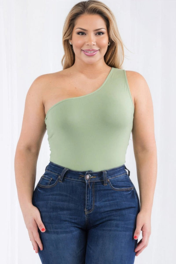Archer One Shoulder Bodysuit - KIOKO
