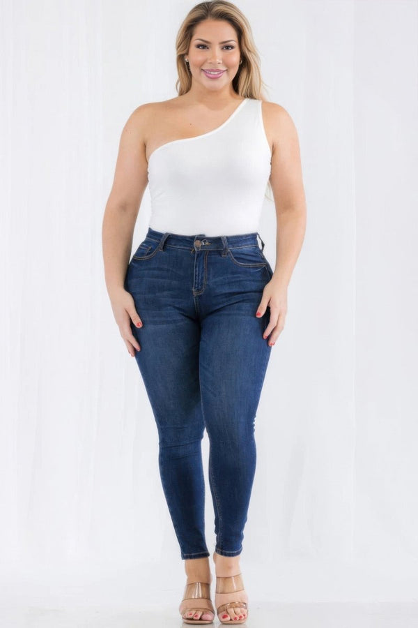 Archer One Shoulder Bodysuit - KIOKO